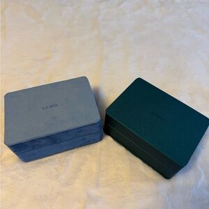 La Mer Blue and Teal jewelry box